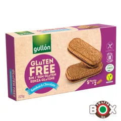   Gullon Gluténmentes szendvicskeksz csokoládé ízű krémmel 225 g