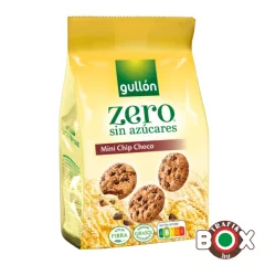   Gullón mini chip choco zero keksz csokoládé darabkákkal, édesítőszerrel 75 g