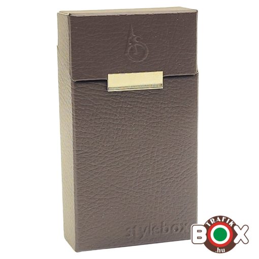 Adami Stefano Cigarettatartó doboz 100-as ML Leather Dark Brown