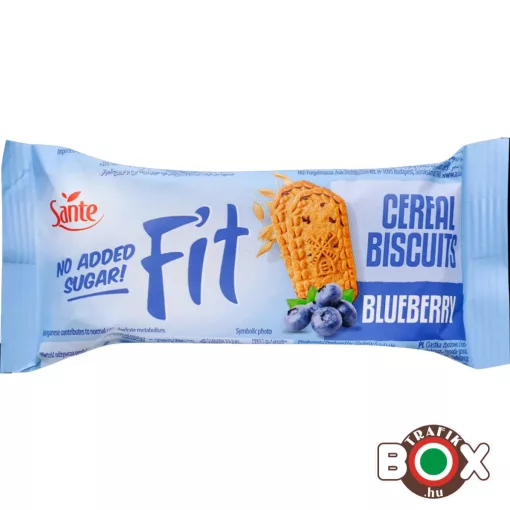 SANTE FIT kékáfonyás keksz hozzáadott cukor nélkül 50g