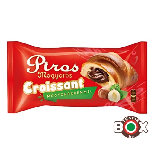 Piros Mogyorós croissant 55g
