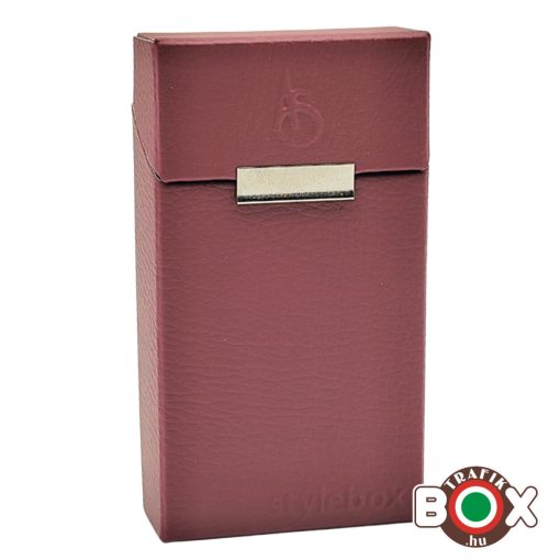 Adami Stefano Cigarettatartó doboz 100-as ML Leather Bordeaux