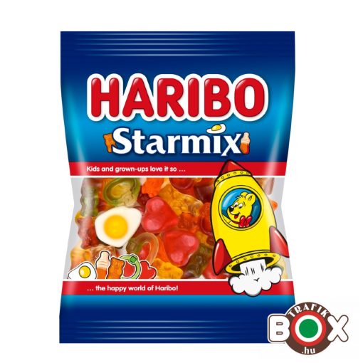 HARIBO STARMIX gyümölcs és kóla ízű gumicukor 80 g