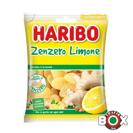 HARIBO Gumicukor Zenzero Limone 80g