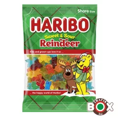 HARIBO Sweet & Sour Reindeer gumicukor 160g 