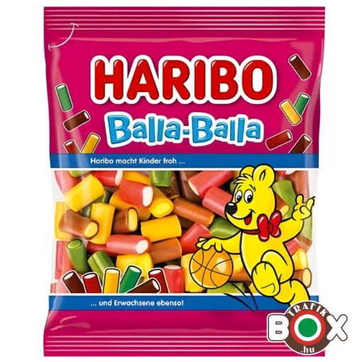 HARIBO Balla-Balla gyümölcs és kóla ízű gumicukor 160g