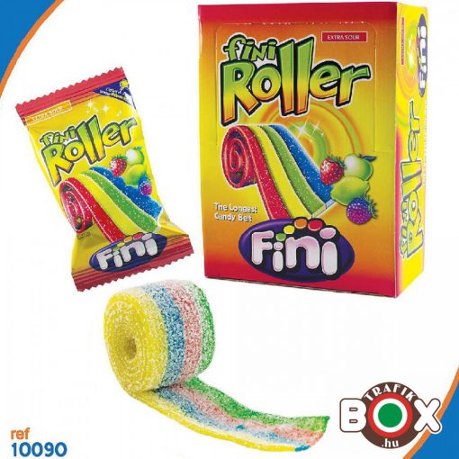 Fini roller gumicukor 4 színű 40 db/doboz 10090