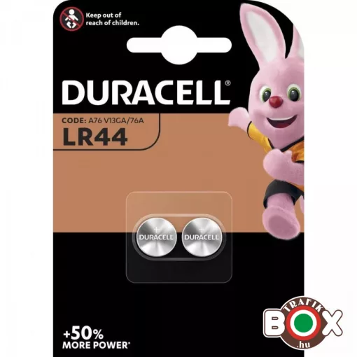 Duracell LR44 2 db elem - DL