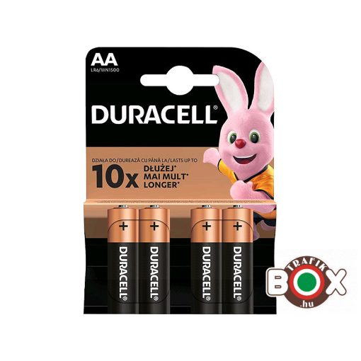 DURACELL LR06 MN1500 AA BASIC B4 CERUZAELEM 4 db/bliszter