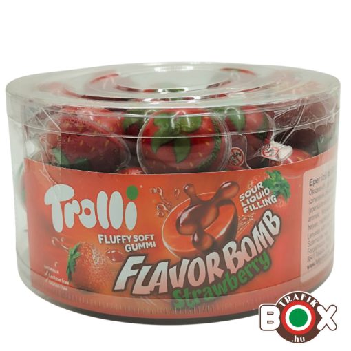 Trolli töltött Eper gumicukor 18.8g 40 db/doboz