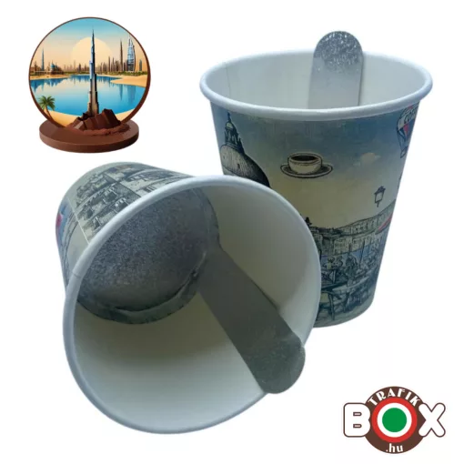 Dubaji Csokis Cappuccino Grancafé - InCup,egyadagos dubaji csokis cappuccino a pisztácia és a csokoládé varázsával