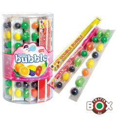   Double Bubble 8 szemes gyümölcs ízű és formájú rágógumi 18g