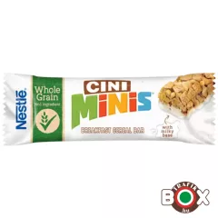 Cini-Minis ropogós, fahéjas gabonapehely szelet 25g
