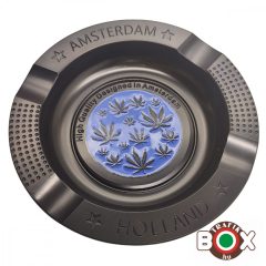 Hamuzó REMO fém cannabis, kék 10 cm