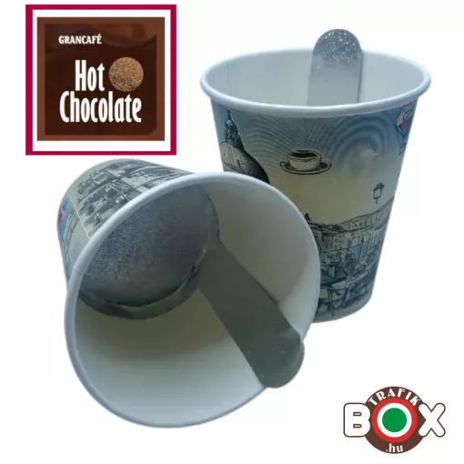 Hot Chocolate Grancafé - InCup, egyadagos forró csokoládé, papírpohárban