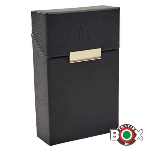 Adami Stefano Cigarettatartó doboz 80 M Leather Black