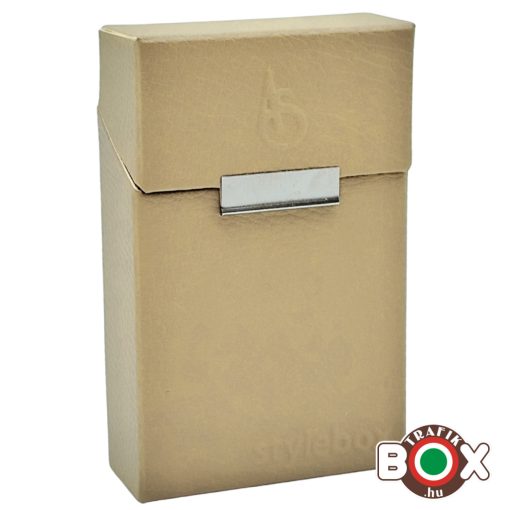 Adami Stefano Cigarettatartó doboz 80 M Leather Latte