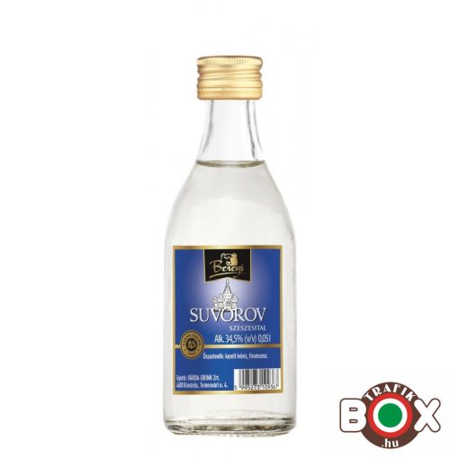 Beregi Suvorov Vodka 0,05L. 34,5%