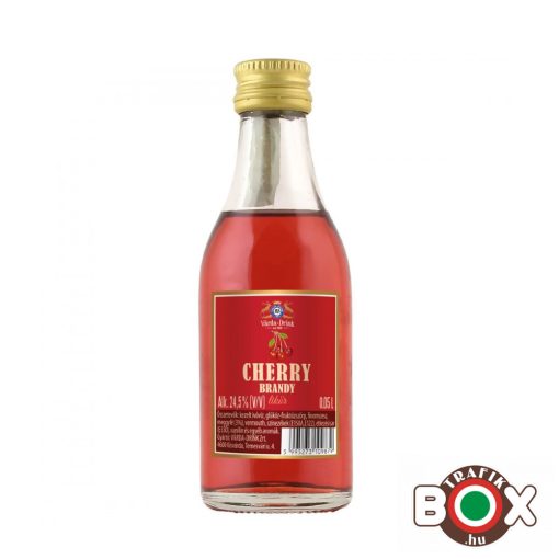 Cherry Brandy likőr 0,05L. 24,5%