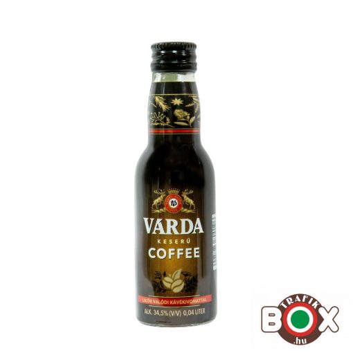 Várda keserű Coffee likőr 0,04L. 34,5%