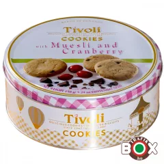 TIVOLI Müzlis Vörösáfonyás kekszek 150g
