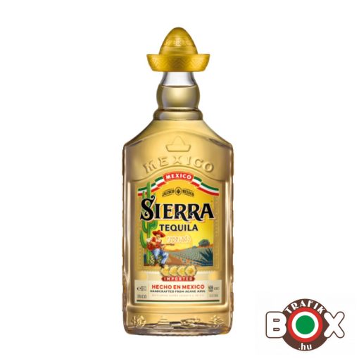 Sierra Tequila Gold Reposado 0,5L.  38%