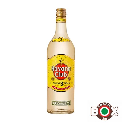 Havana Club 3 éves 1L. 40%