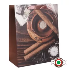 Dísztasak Szivarok+Zsebóra 18*23 cm 370295