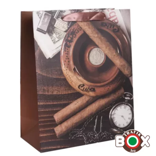 Dísztasak Szivarok+Zsebóra 18*23 cm 370295