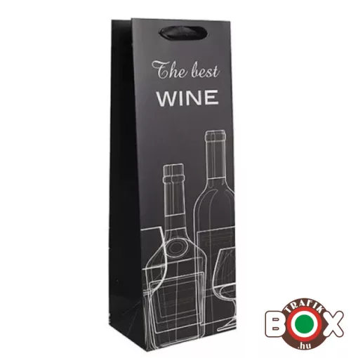 Dísztasak italos boros, The Best Wine 36 x 12 x 9 cm 370306