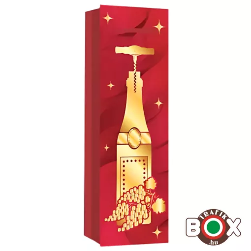 Dísztasak, italos Bordó-Arany Borosüveg 36 x 12 x 9 cm 370463