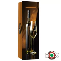 DÍSZTASAK Boros matt, üveg fehérbor 370464