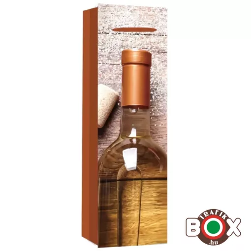 Dísztasak, italos Csillámló Fehérbor 36 x 12 x 9 cm 370469