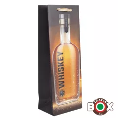 Dísztasak italos Boros, Whisky 10 36x12x9 cm 370807