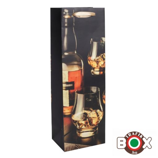 Dísztasak italos Boros Konyak+üveg  36*12*9 cm 371158