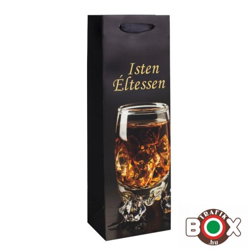 Dísztasak italos Boros ISTEN ÉLTESSEN  36*12*9 cm 371461