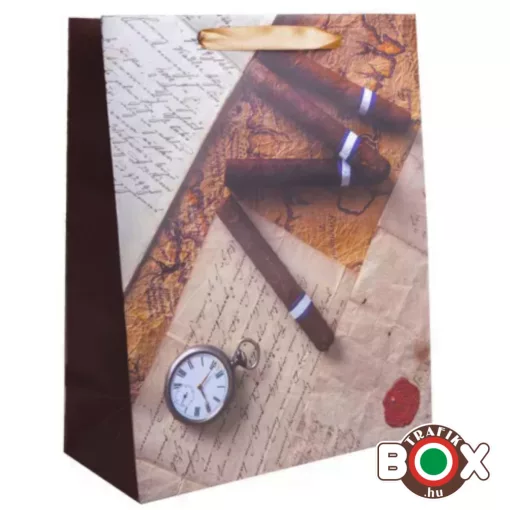 Dísztasak Zsebóra + Szivar 18x23 cm 371632