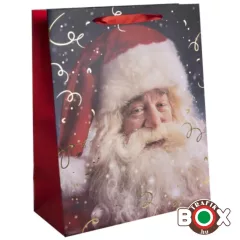 Dísztasak L Mikulás 26*32 cm 371687