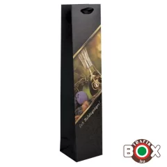   Dísztasak italos matt, Sok Boldogságot felirat, szilvás - 371904