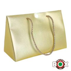   Dísztasak Háromszögre hajtható kistáska Arany 14*20 cm 376072