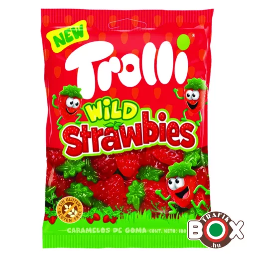 Trolli Vad Eper gumicukor 100g 