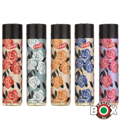 Öngyújtó Prof Tűzköves Színes Rózsák 40009722