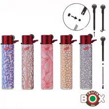 ÖNGYÚJTÓ Tűzköves PROF RED Prémium Trendy Minták 40009914