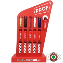 ÖNGYÚJTÓ Tűzköves PROF RED Prémium Csillám Minták 40009915