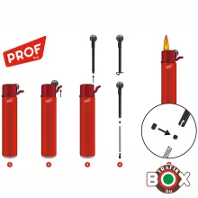 ÖNGYÚJTÓ Tűzköves PROF RED Prémium Manók 40009916