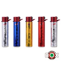 Öngyújtó PROF RED Csillámló Hópelyhek 40009922