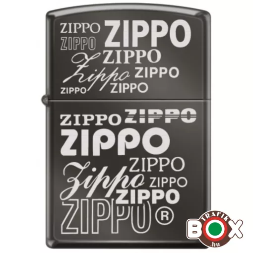 400215 Zippo Öngyújtó Black Ice Zippo logo