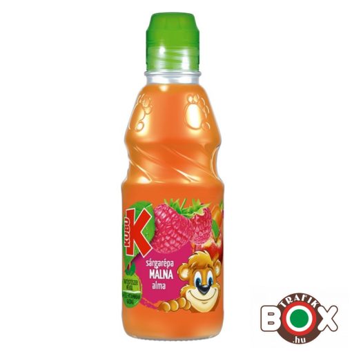 KUBU GO PET 44% sárgarépa-málna-alma ital 0.3L