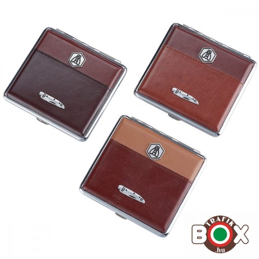 Cigarettatárca  LAGUIOLE Bőr, Dombór Logóval, Gumis Lefogatós 20 szálas 40268223