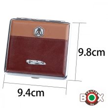 Cigarettatárca  LAGUIOLE Bőr, Dombór Logóval, Gumis Lefogatós 20 szálas 40268223